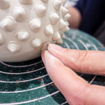 Kristeen Holuj demonstration at the Buckinghamshire Crafts Guild